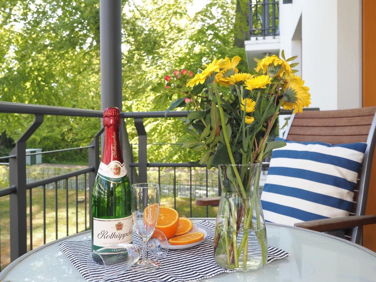 Kaiservillen Heringsdorf - 1-Raum-Ferienwohnung Mit Balkon D113 Exterior foto