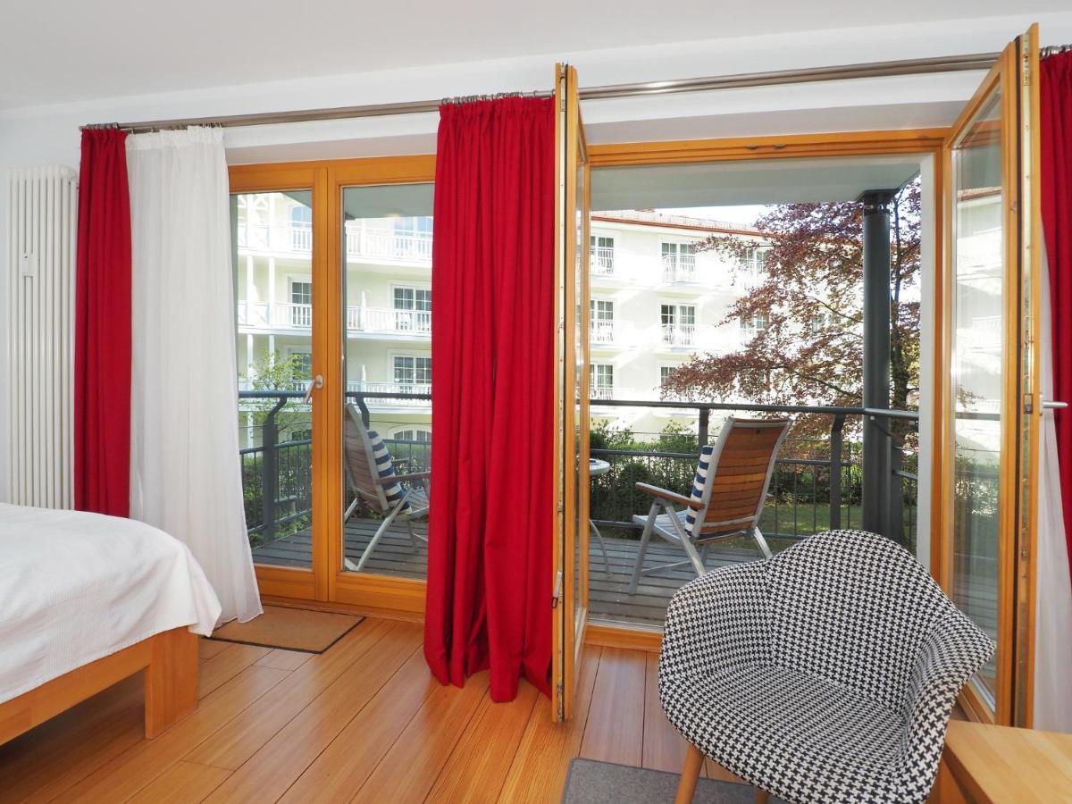 Kaiservillen Heringsdorf - 1-Raum-Ferienwohnung Mit Balkon D113 Exterior foto